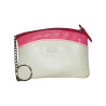 Porte monnaie - porte clés FANCIL bi-colore rose-blanc