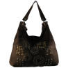 sac bandoulière en croûte de cuir marron-1