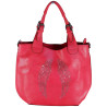 Sac à main FLORA & CO rouge - MAROQUINERIE-MEAUX.COM