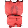 FLORA & CO - sac à main, sac bandoulière ou sac porté sur l'épaule corail-2 FLORA & CO - sac à main, sac bandoulière ou sac porté sur l'épaule corail-2