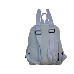 Sac à dos bleu pastel urbain - Élégant et pratique -MAROQUINERIE-MEAUX