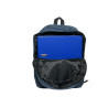 HO8012-600D-bleu-Sac à dos urbain gris en Toile synthétique - 42 cm x 30 cm x 12 cm-interieur