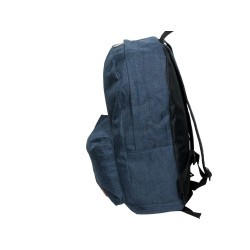 HO8012-600D-bleu-Sac à dos urbain gris en Toile synthétique - 42 cm x 30 cm x 12 cm-cote
