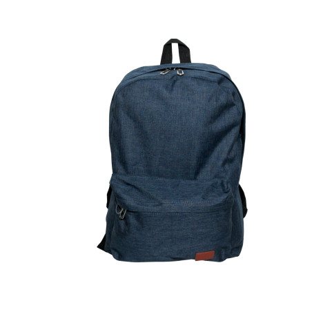 Sac à dos urbain bleu pas cher en Toile synthétique  42cmx30cm x12cm
