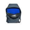 HO-7818-Sac à dos urbain "SPORT" bleu en Toile synthétique - 42 cm x 32 cm x 18 cm-interieur