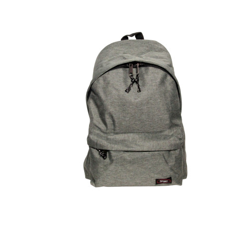 Sac à dos urbain sport gris pas cher-Toile synthétique  42cmx32cm x18c