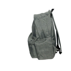 Sac à dos urbain sport gris pas cher-Toile synthétique  42cmx32cm x18c
