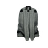 Sac à dos urbain sport gris pas cher-Toile synthétique  42cmx32cm x18c