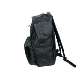 Sac à dos urbain noir "SPORT" en Toile synthétique - 42 cm x 32 cm x 18 cm-cote