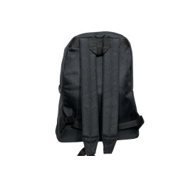 Sac à dos urbain sport noir pas cher-Toile synthétique  42cmx32cm x18c