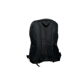 Sac à dos urbain noir pas cher en Toile synthétique  42cmx30cm x12cm