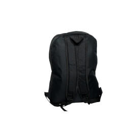 HO8012-600D-noir-Sac à dos urbain gris en Toile synthétique - 42 cm x 30 cm x 12 cm-dos