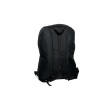 HO8012-600D-noir-Sac à dos urbain gris en Toile synthétique - 42 cm x 30 cm x 12 cm-dos HO8012-600D-noir-Sac à dos urbain gris en Toile synthétique - 42 cm x 30 cm x 12 cm-dos