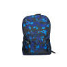 8012a-Sac à dos urbain (de ville) ou scolaire en toile synthétique bi-color bleu noir 42cmx30cmx12cm-face 8012a-Sac à dos urbain (de ville) ou scolaire en toile synthétique bi-color bleu noir 42cmx30cmx12cm-face