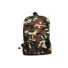 8012a-Sac à dos urbain (de ville) ou scolaire en toile synthétique bi-color marron noir 42cmx30cmx12cm-face 8012a-Sac à dos urbain (de ville) ou scolaire en toile synthétique bi-color marron noir 42cmx30cmx12cm-face